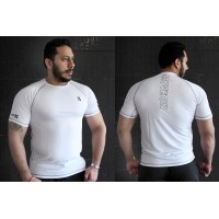 White T-Shirt (Rapid Dry 4 Way Stretch)