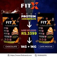 Whey Protein Concentrate Combo Offer 1kg.+1Kg.