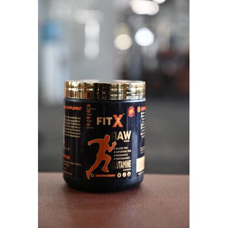 FitX L-Glutamine 5000 gm I Amino Acid For Faster Recovery I Unflavoured I Boosts Immunity I Lactose Free Supports Intestinal Function I 300 gm